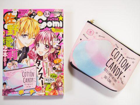【購入レビュー】Show-Comi（ショウコミ）2019年2月5日号　《付録》TOTTI CANDY FACTORY（トッティキャンディファクトリー）スイートキャンディポーチ