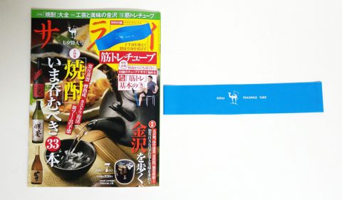 サライ 2019年7月号《特別付録》筋トレチューブ【購入開封レビュー】
