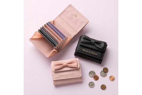 【新刊情報】Maison de FLEUR（メゾン ド フルール） RIBBON CARD CASE BOOK （PINK/BLACK）